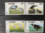 Cumpara ieftin PC389 - Zair 1985 Pasari J.J. Audubon , serie MNH, 4v, Nestampilat