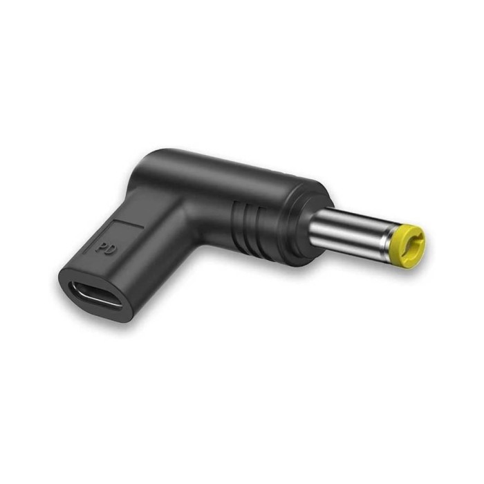 Adaptor USB tip C-2.1x5.5 m-t 12Vdc