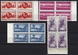 Romania 1944 - Lp 158 - Asistenta P.T.T. - bloc de 4 - MNH***, Nestampilat