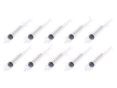 Seringă 10ml Luer Lock Transparentă 10 Buc.