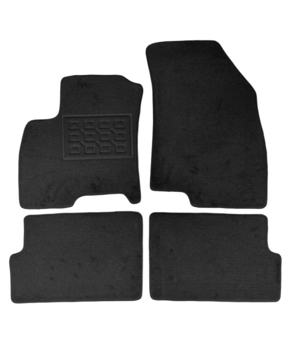 Set covorase auto mocheta DR 6.0 / 7.0 2022-&amp;gt; / 2023-&amp;gt;, Negru, 4 buc. AutoDrive ProParts