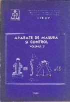 Aparate de masura si control, Volumul al II-lea foto