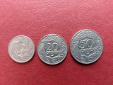 Lot monede 10,20,50 groszy anul 1923 Polonia., Europa
