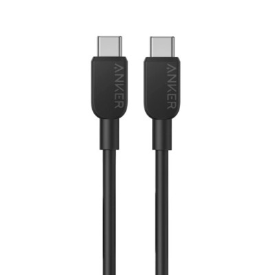 Cablu de Date Type-C la Type-C, 240W, 0.9m - Anker 310 (A81D5H11) - Black foto