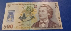 Bancnota 500 lei 2024 Seria A Mihai Eminescu