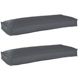 Set de perne pentru palet 2 pcs Antracit 100 x 40 x 8 cm