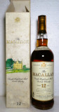 Whisky Macallan YEAR 12 OLD 75 CL, 43% VOL, IMP. GIOVINETTI (ITALY) ANI 70/80