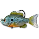 Swimbait Live Target Sunfish Swimbait, Natural/Blue Pumpkinseed, 9cm, 14g