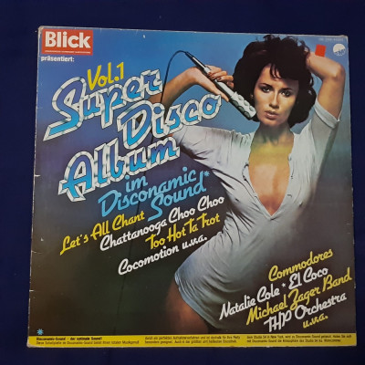 various - Super Disco Album, vol.1 _ vinyl,LP _ EMI , Elvetia, 1978 foto