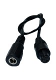 Mufa adaptoare trotineta 2.5 5.5mm mama la 3 gauri mici de 8mm tata (539)