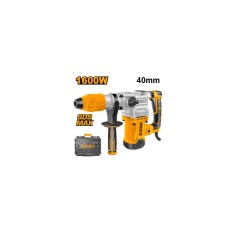 Ciocan rotopercutor 1600 w, 10 j, 3850 bpm, 630 rpm, sds max, perii zerva, pentru daltuire si gaurire in beton - Ingco RH1600388