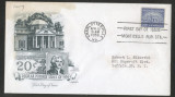 United States 1956 Definitives Monticello Thomas Jefferson FDC K.551