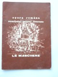 QW13 - Program opera - Opera romana - Cluj Napoca - anii 1980