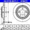 ATE 24.0110-0411.1 Disc frana