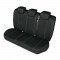 Huse bancheta spate auto Solid Lux negre, marimea M si L