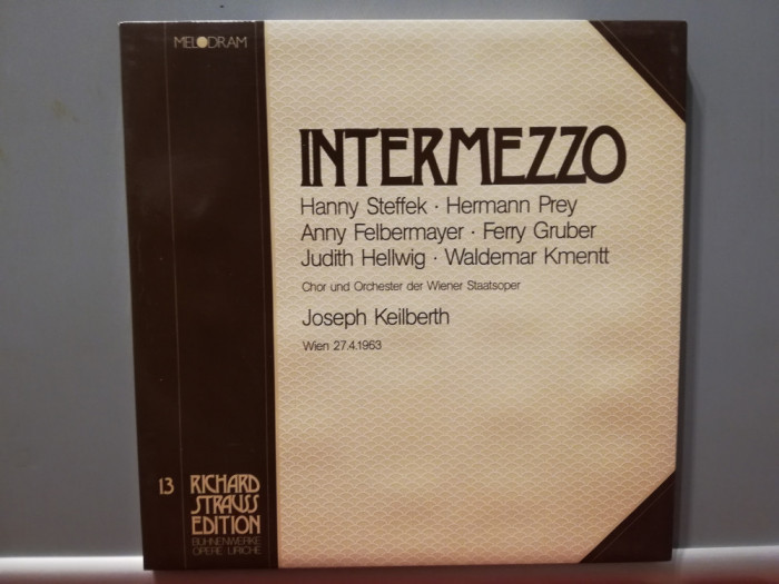 R.Strauss &ndash; Intermezzo - 3LP Deluxe Box Set (1984/Melodram/RFG) - Vinil/NM+