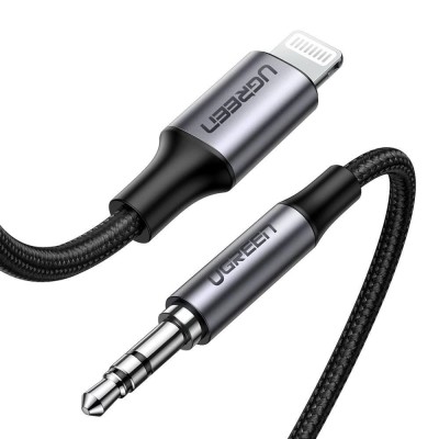 UGREEN cablu Lightning la AUX 3.5mm, 1m, negru (model US315 70509) foto