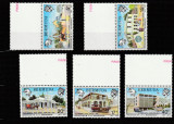 Bermuda 1977-UPU,Centenar 1877-1977,membru,serie 5 valori dant,MNH,Mi,339-343