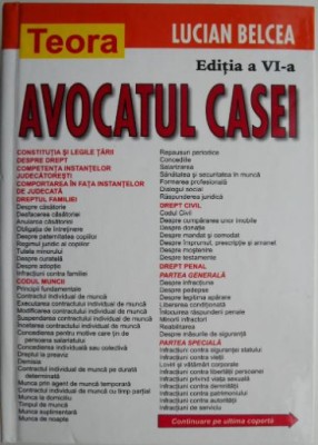 Avocatul casei &amp;ndash; Lucian Belcea foto