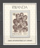 Ruanda.1979 Anul international al copilului-Bl. GX.92