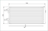 VALEO 814085 Condensator, climatizare