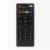 Telecomanda pentru Android TV Box, Plastic, 140 x 45 mm, Negru