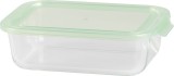 Doza din sticla borosilicata MagicHome, dreptunghiulara, 1500 ml, cu capac