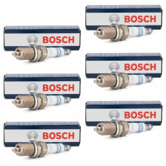 Set 6 Buc Bujie Bosch Audi A6 C5 Allroad 2000-2005 0 242 236 564