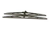 Bosch Stergator Parbriz Twin, Cauciuc+Grafit, Carlig/Universal, Clasic/Hibrid/Plat, 375-750mm, Negru, Compatibil Stanga
