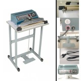 Cumpara ieftin Aparat profesional sigilat pungi saci 60cm cu pedala FRE-600, 600W, 220V. Ideal polipropilena, celofan, folie laminata, polietilena