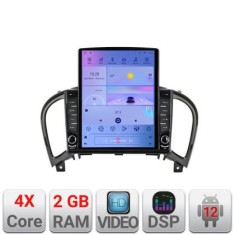 Navigatie Nissan Juke 2010-2015 K-JUKE ecran tip TESLA 9.7" cu Android Radio Bluetooth Internet GPS WIFI 2+32 DSP Quad CarStore Technology