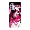 Husa compatibila cu Oppo A54 5G, Viceversa, model Shigeo Full Power Mob Psycho 100, Silicon, TPU, Transparent, Carcasa