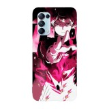 Husa compatibila cu Oppo A73, Viceversa, model Shigeo Full Power Mob Psycho 100, Silicon, TPU, Transparent, Carcasa