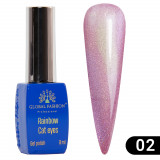 Oja semipermanenta Rainbow Laser Cat Eyes 8ml, 02