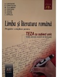 A. Costache - Limba si literatura romana - Teza cu subiect unic, clasa a VIII-a (Editia: 2007)