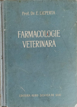 FARMACOLOGIE VETERINARA-E. LICPERTA foto