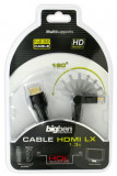 Cablu HDMI gaming, 2m, 180&deg; - EAN 3499550269819