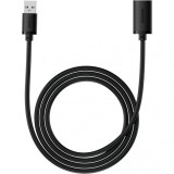 Prelungitor USB 3.0 Baseus AirJoy Series, 1m, Negru B00631103111-00