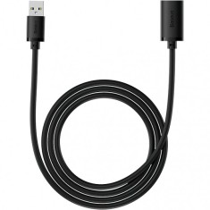 Prelungitor USB 3.0 Baseus AirJoy Series, 1m, Negru B00631103111-00