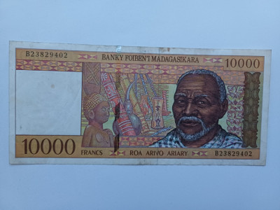 Madagascar- 10000 Francs/Ariary foto