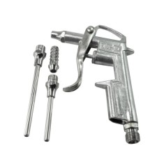 Pistol pneumatic de suflat aer cu duze interschimbabile, 1 4 , 16 50 80 mm