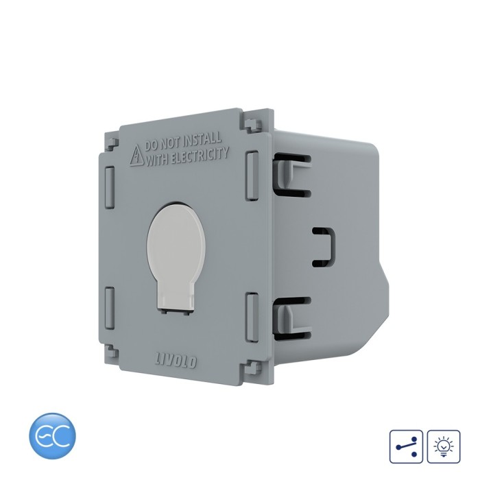 Modul Intrerupator Cap Scara / Cruce cu Dimmer cu Touch LIVOLO - Protocol Zigbee EC SmartElectro IntelligentHouse