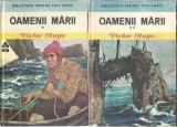 Cumpara ieftin Oamenii marii 2 volume Victor Hugo editura Ion Creanga biblioteca pentru toti copiii 1975 literatura clasica romane celebre carti de colectie