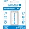 Acumulator reincarcabil EverActive Ni-MH 6F22 9V 320 mAh Professional Line-Conținutul pachetului 1x Blister