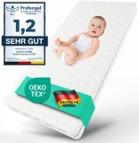 Saltea bebe Alavya Home COZY BASIC 70x140x6 cm spuma rece, microfibra - alb