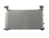 Condensator climatizare Lexus IS, 08.2015-, motor 2.0 T, 180 kw benzina, cutie automata, full aluminiu brazat, 648(620)x370(355)x12 mm, cu uscator si