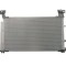 Condensator climatizare Lexus IS, 08.2015-, motor 2.0 T, 180 kw benzina, cutie automata, full aluminiu brazat, 648(620)x370(355)x12 mm, cu uscator si