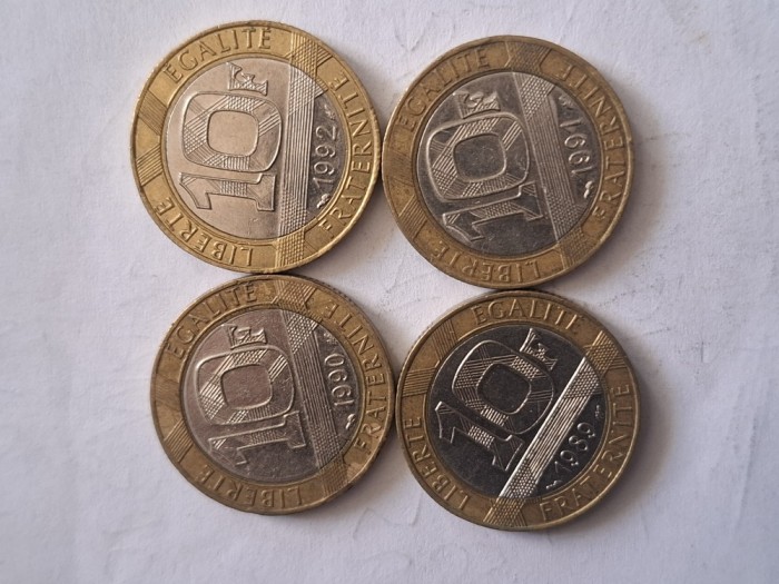 Lot monede franta