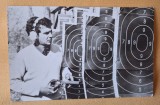 Virgil Atanasiu, campion mondial la pistol viteza, carte postala - Tir