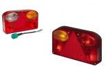 Cumpara ieftin Set Lampi Stop Spate Camion Remorca Tractor ATV 23.8x13.8 ALM 5 Functii: Pozitie, Frana, Semnalizare, Ceata, Catadioptru